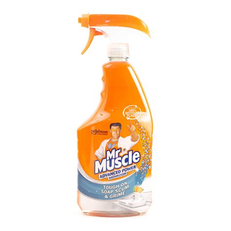 Mr Muscle Advanced Power Bathroom Cleaner Zinc Homes Accessories