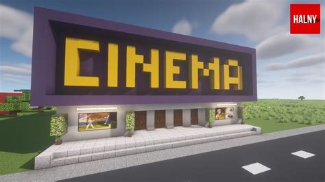 Minecraft Movie Theater Inside