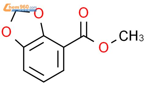 33842 16 9 苯并 1 3 二氧戊环 4 甲酸甲酯化学式结构式分子式mol 960化工网