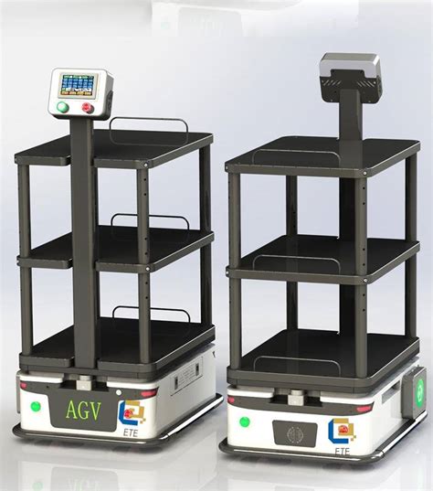 AGV Robot For SMT Factory Moving Wave Soldering Pallet And PCB