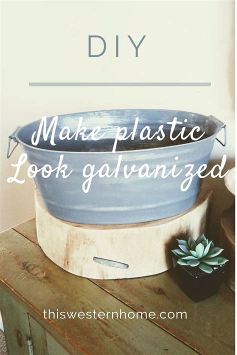 How To Reuse Galvanized Buckets Painting Plastic Reuse Recycle