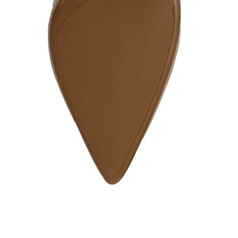 Scarpin Lia Line Couro Nude