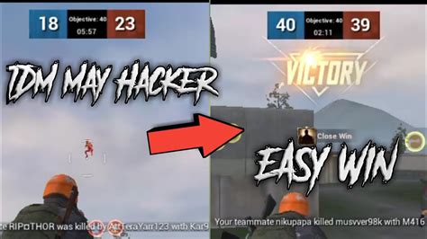 Hacker In Pubg Mobile Lite Tdm Mode May Hacker Hacker In Tdm Mode