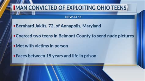 Maryland Man Found Guilty Of Sexually Exploiting Two Ohio Teens Youtube