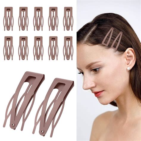 Amazon Pcs Double Grip Hair Clips Sightor Metal Snap Hair