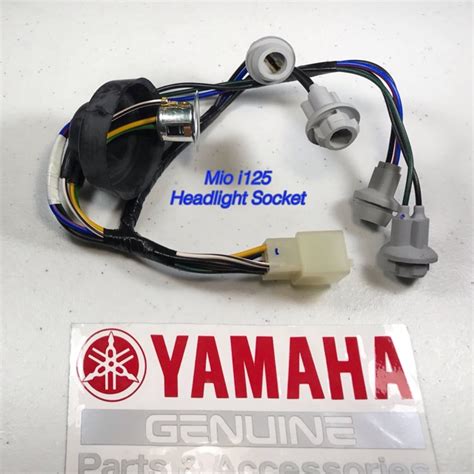 Mio I Cord Assy Headlight Socket Genuine Yamaha Ph H