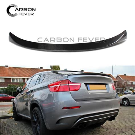 Mp Style Carbon Fiber Rear Spoiler Wing For Bmw X E Door Suv Trunk