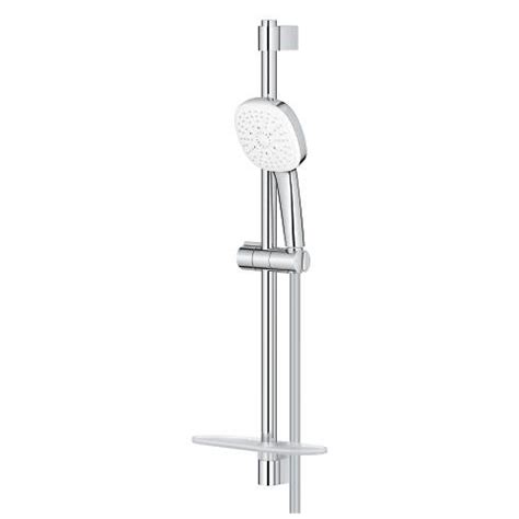 Tempesta Cube Shower Rail Set Sprays Rain Jet Massage Grohe