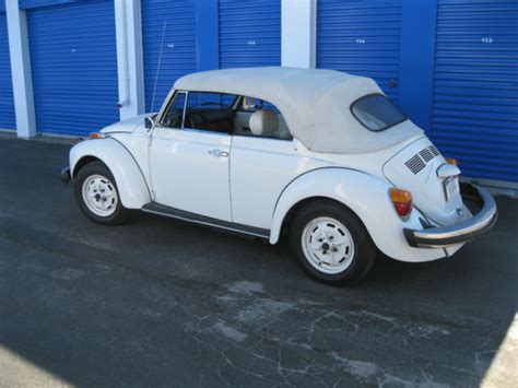 Vw Bug Convertible Karmann Fuel Injection Classic Volkswagen