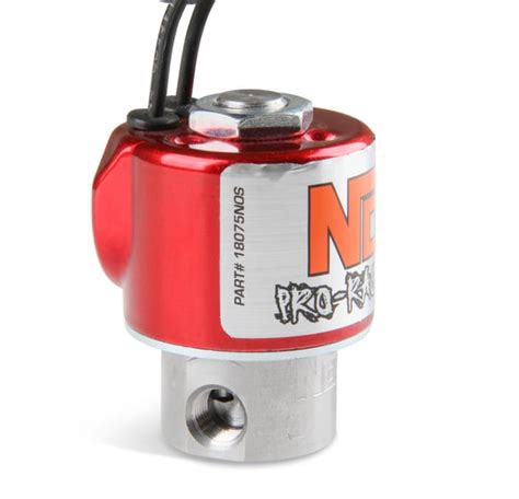 Nos 18075nos Nos Fuel Solenoid Red