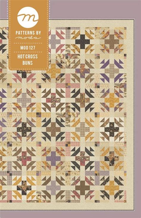 Hot Cross Buns Pattern By Moda Etsy