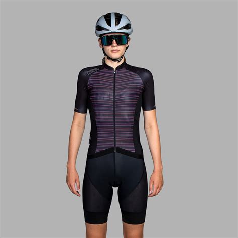 Sprinter Jersey Coldblack Light Women Kingpin Red Bioracer