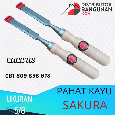 Pahat Kayu Ukuran 58 Sakura Lazada Indonesia