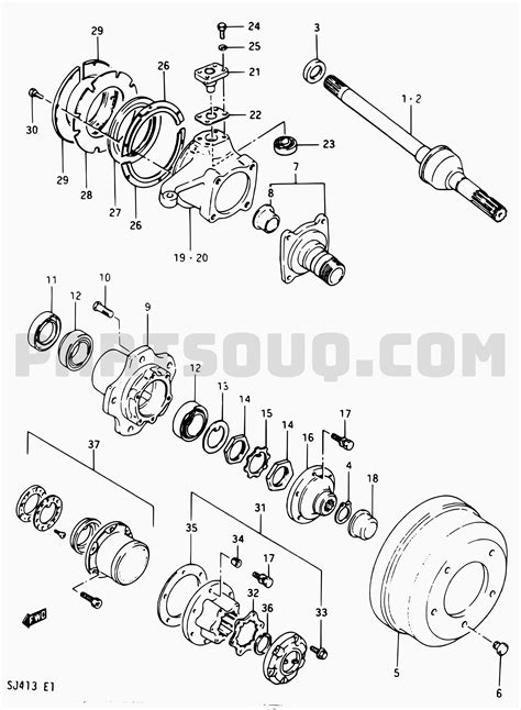 Suzuki Samurai Frame Diagram