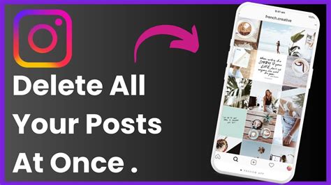 How To Delete All Instagram Posts At Once EASY GUIDE YouTube
