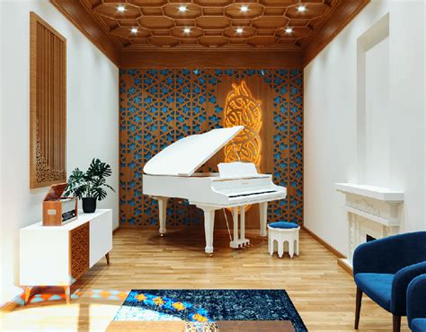 Interior design of Music institute | Behance