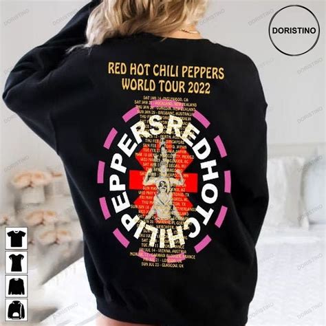 Red Hot Chili Peppers World Tour Red Hot Chili Limited Edition T Shirts
