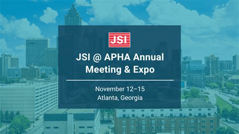 Experience JSI at APHA 2023 - JSI