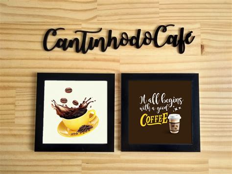 Lettering Cantinho do Café e Quadrinhos Elo7 Produtos Especiais