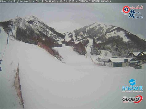 Campo Felice E Ovindoli Nuovamente Sotto La Neve