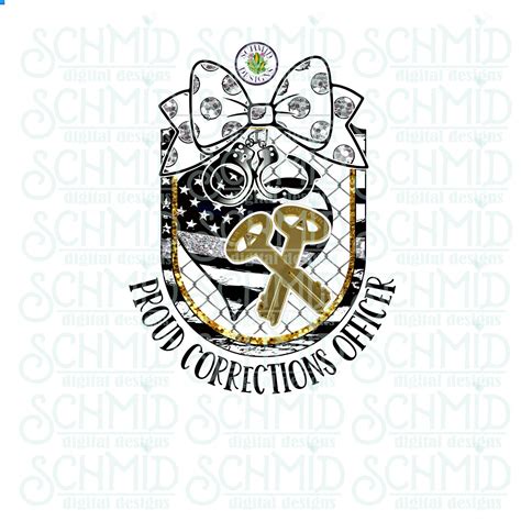 Badge Corrections Officer Png/ Corrections Design/ - Etsy