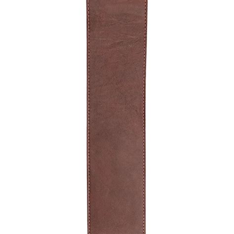 D Addario Comfort Leather Auto Lock Guitar Strap Brown 3 In Guitar