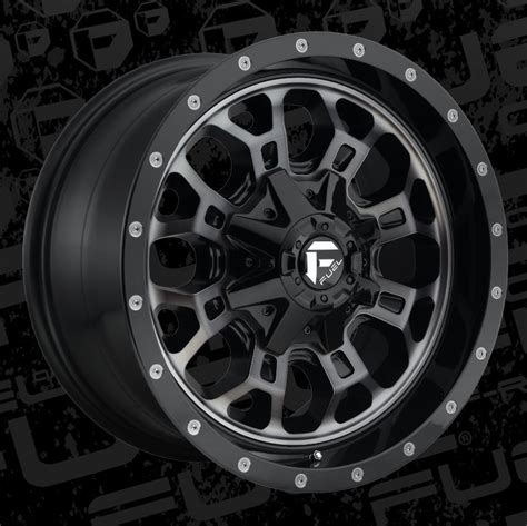 Fuel 1 Piece Wheels Crush D561 Wheels California Wheels