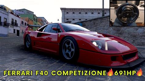 FERRARI F40 COMPETIZIONE Forza Horizon 5 Thrustmaster T300RS