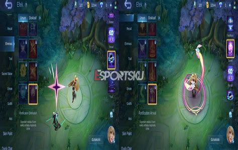 Cara Dapatkan Efek Eliminasi Dan Spawn Fortification Mobile Legends ML