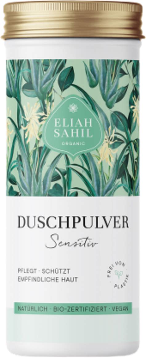 Eliah Sahil Bio Duschpulver Sensitiv Ecco Verde Onlineshop