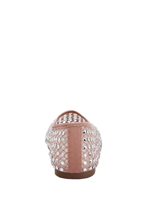 Buy London Rag Light Pink Naked Rhinestone Ballerinas Online Zalora