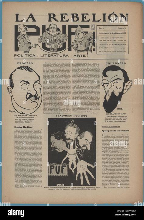 Caricaturas De Periodico Hi Res Stock Photography And Images Alamy