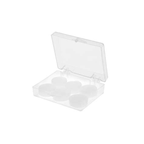 BOULES QUIES Clear Bouchons Oreille De Protection En Silicone Souple