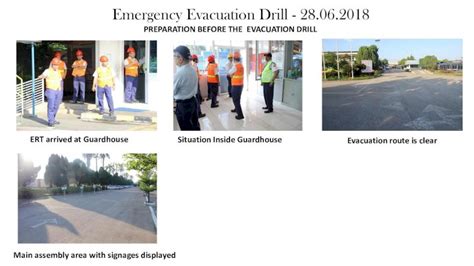 (PDF) PREPARATION BEFORE THE EVACUATION DRILL...Emergency Evacuation Drill - 28.06.2018 ERT ...