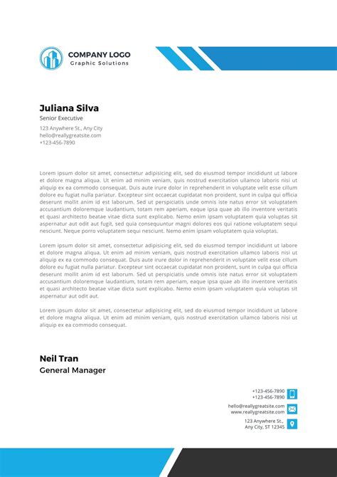 Editable Latest Company Letterhead Template Word PDF), 45% OFF