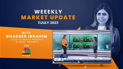 11th July Weekly Market Updates With Ghadeer Ibrahim For CNBC Arabiya