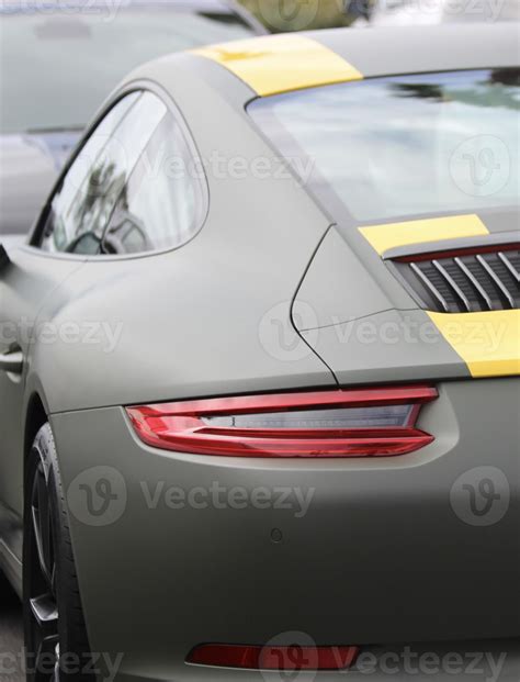 beautiful sleek luxury car in details 17654234 Stock Photo at Vecteezy