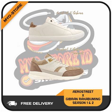 Jual Sneakers Aerostreet X Gibran Rakabuming Season 1 And 2 Series