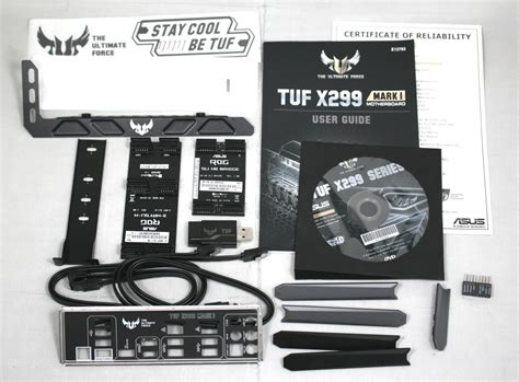 Visual Inspection The Asus Tuf X299 Mark I Motherboard Review Tuf