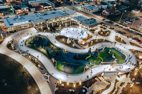 Howard Park Ice Skating Rink A Unique Ice Rink In Indiana