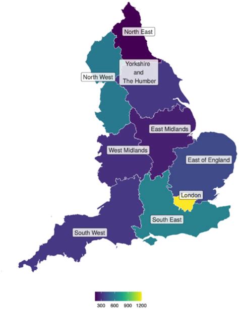 Nhs Regions Map Online Gbu