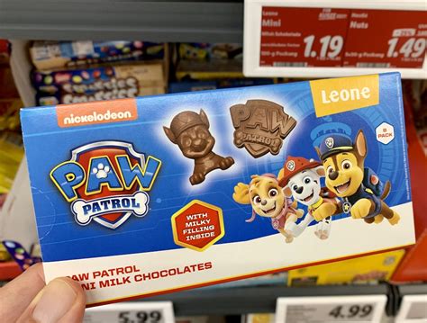 Leone Nickelodeon Paw Patrol Mini Milk Chocolates Naschkater