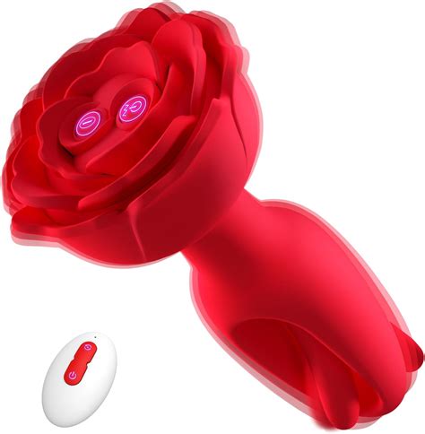 Amazon Vibrating Butt Plug Adult Sex Toys Anal Plug Rose Vibrator Women Sex Toys With 10