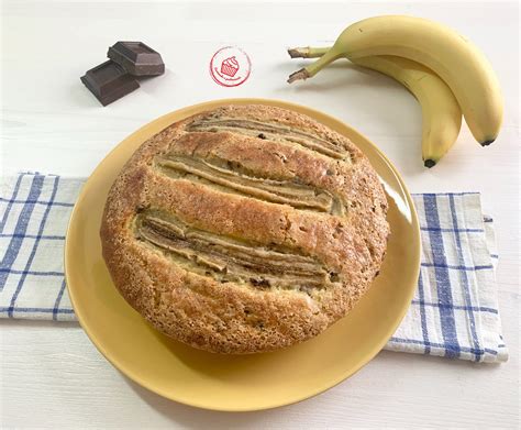 Torta Minuti Banana E Cioccolato Cucinando E Pasticciando