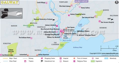 Galway Map Map Of Galway City