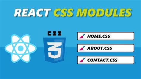 Styling React Components With Css Modules Youtube