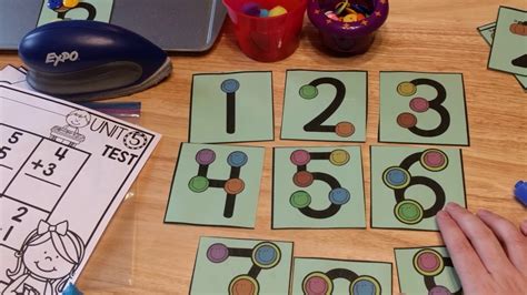 How I Teach Touch Point Math Pre K Kinder Grade Youtube