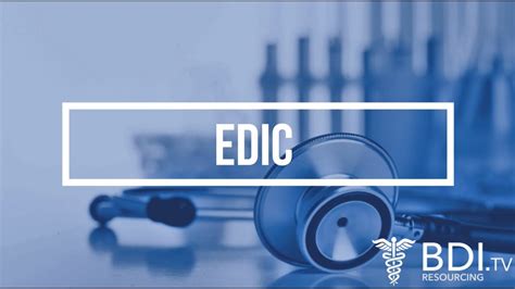 EDIC | BDI Resourcing - YouTube