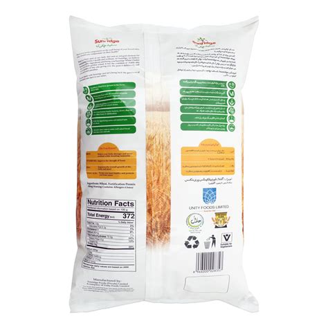 Buy Sunridge Fortified White Chakki Atta 5 KG Online At Best Price In