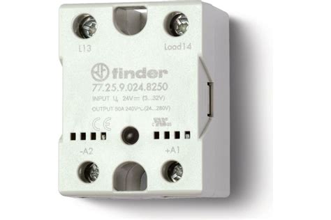 Твердотельное реле Finder выход 25а; 24…240в ас; питание 24в Dc ...